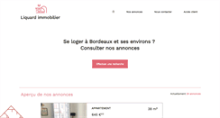 Desktop Screenshot of immoliquard.com